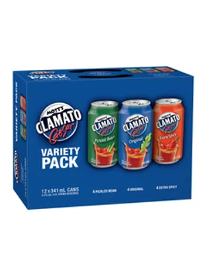 Mott's Clamato Caesar Variety Pack