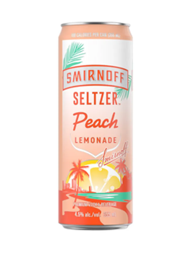 Smirnoff Peach Lemonade Seltzer