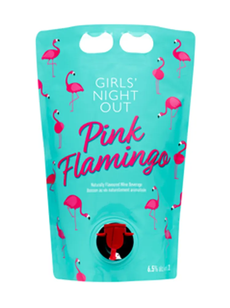 Girls' Night Out Pink Flamingo Flavoured Wine Beverage