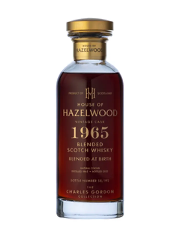 House of Hazelwood Blended at Birth Blended Scotch Whisky 1965