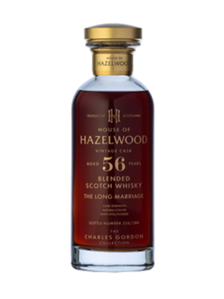 House of Hazelwood The Long Marriage Double Matured Blended Scotch Whisky 1966