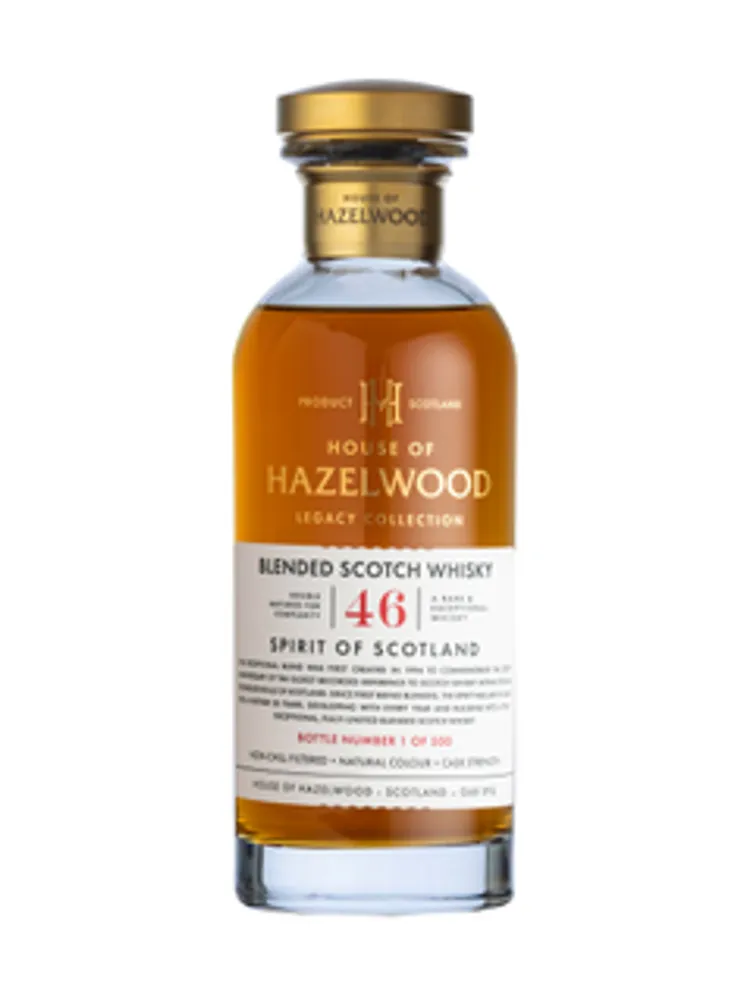 House of Hazelwood Spirit of Scotland Double Matured Blended Scotch Whisky 1976