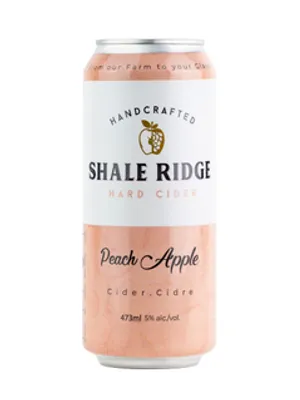 Shale Ridge Hard Cider Peach Apple