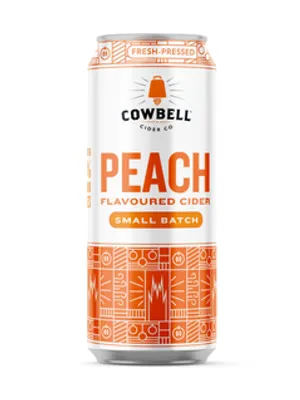 Cowbell Brewing Co. Peach Cider