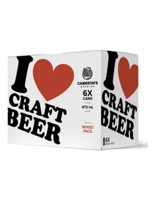 Cameron's Brewing I Love Craft Beer Mixed Pack