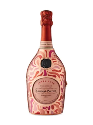 Laurent-Perrier Metal Jacket Petals Edition Brut Cuvée Rosé Champagne