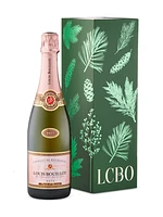 Crémant de Bourgogne Rosé Brut Perle d'Aurore Louis Bouillot in Gift Box