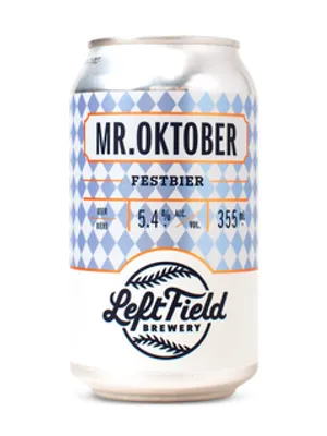 Left Field Brewery Mr. Oktober Festbier