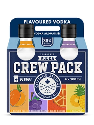 Cottage Springs Crew Pack Flavoured Vodka