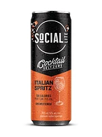 Social Lite Italian Spritz Cocktail Seltzer