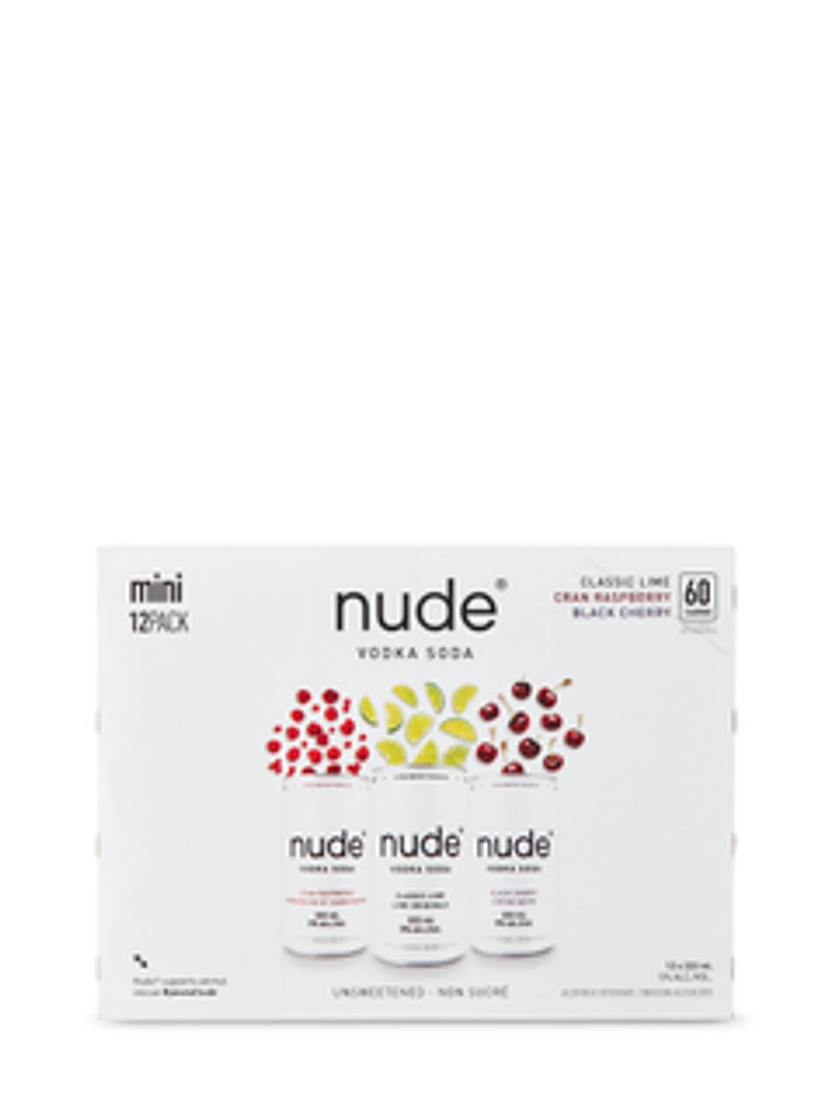 Nude Vodka Soda Mini 12 Pack