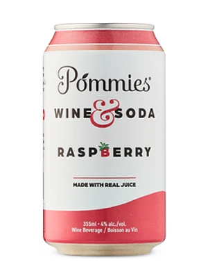 Pommies Wine & Soda Raspberry