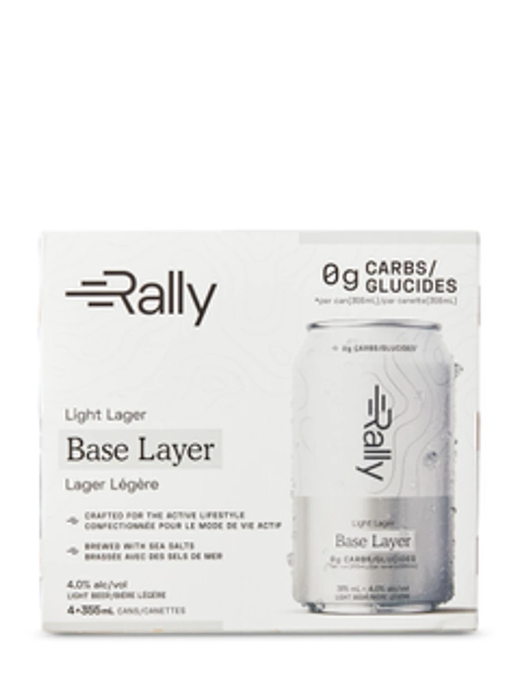Rally Beer Company Base Layer Lager