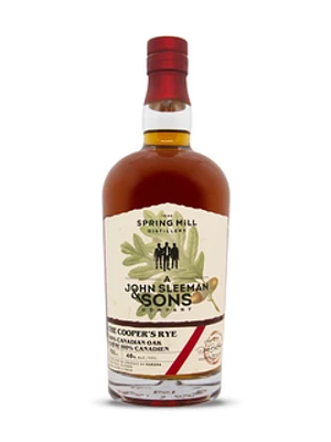 Spring Mill John Sleeman & Sons The Cooper's Rye Canadian White Oak Whisky