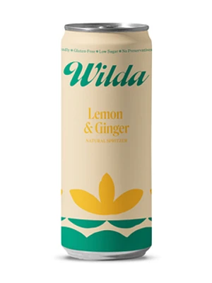 Wilda Lemon & Ginger Natural Spritzer