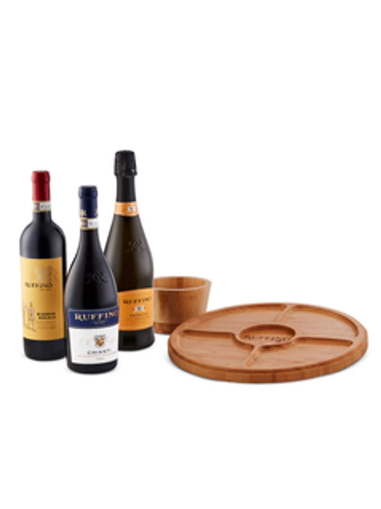 Ruffino Wines 6 bottles + FREE serving tray