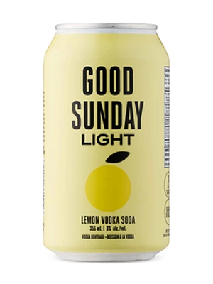 Good Sunday Light - Lemon Vodka Soda