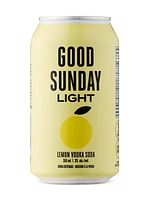 Good Sunday Light - Lemon Vodka Soda