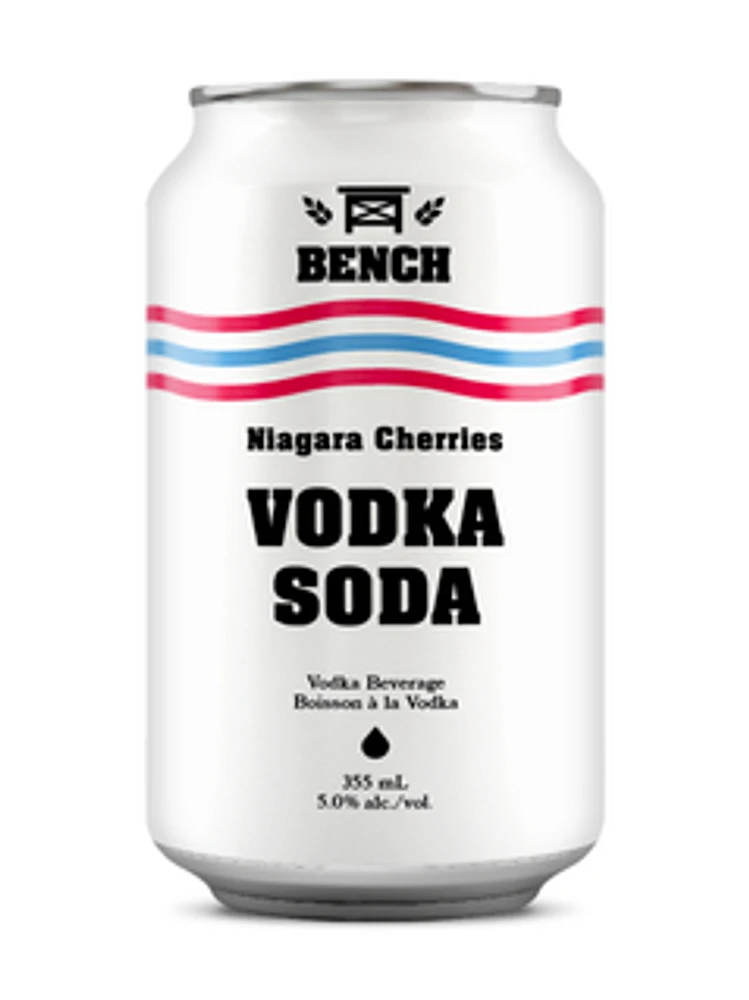 Bench Niagara Cherries Vodka Soda