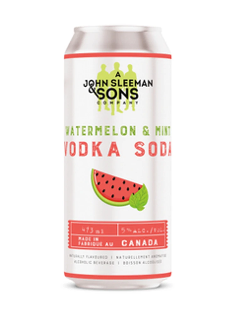 John Sleeman & Sons Watermelon and Mint Vodka Soda