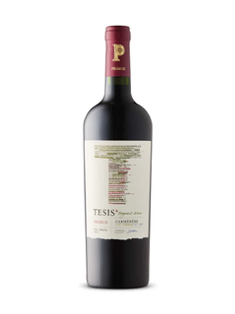 Tesis Primus Organic Carmenère