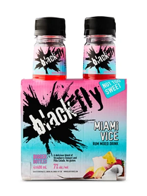 Black Fly Rum Miami Vice