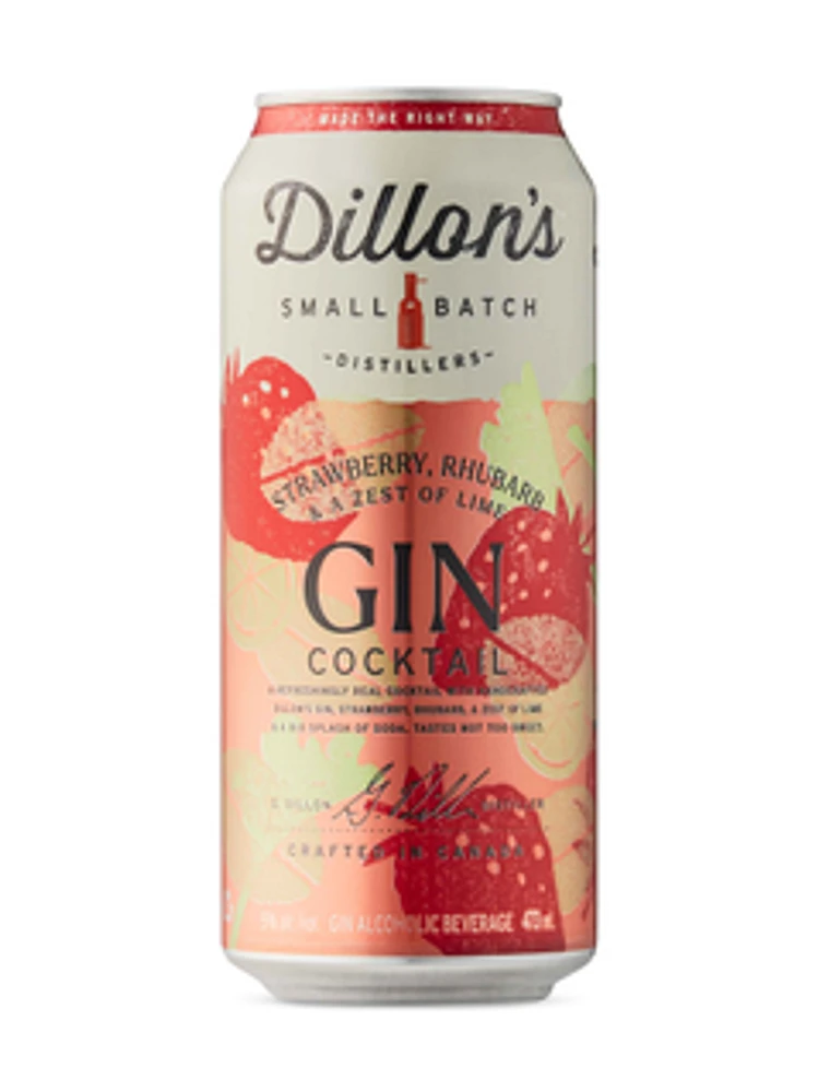 Dillon's Strawberry Rhubarb & A Zest Of Lime