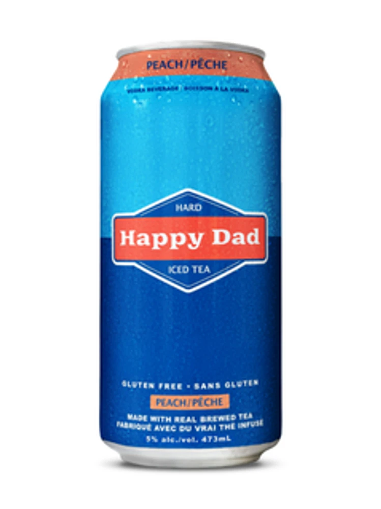 Happy Dad Hard Iced Tea Peach