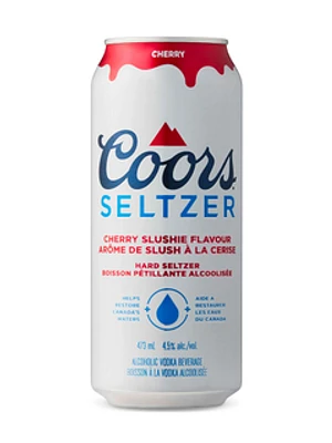 Coors Seltzer Cherry Slushie