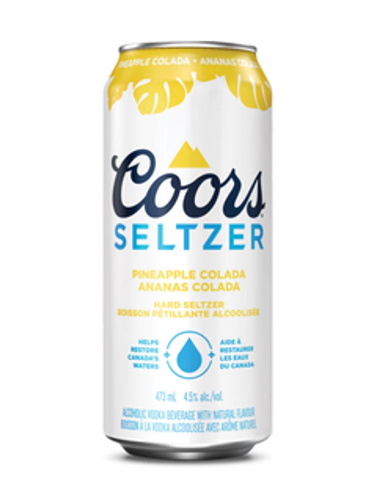 Coors Seltzer Pineapple Colada