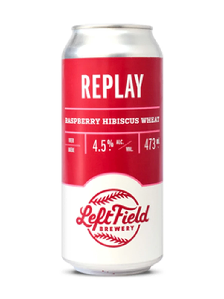 Left Field Replay Raspberry Hibiscus Wheat