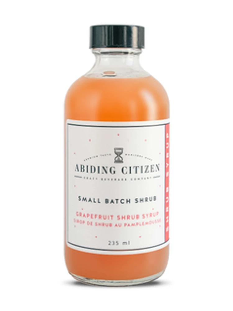 Abiding Citizen Grapefruit Shrub