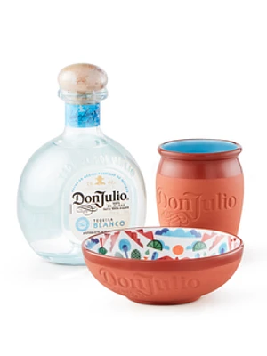 Don Julio Blanco + FREE guacamole bowl and paloma mug