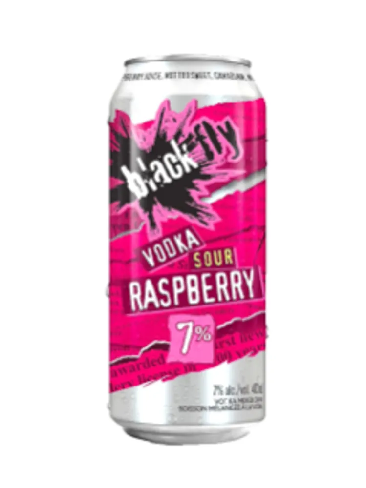 Black Fly Vodka Sour Raspberry