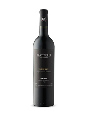 Piattelli Luján de Cuyo Reserve Malbec 2022