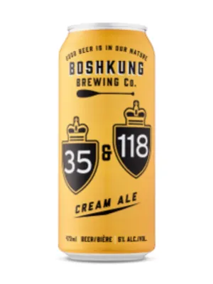Boshkung Brewing Co 35 & 118 Cream Ale