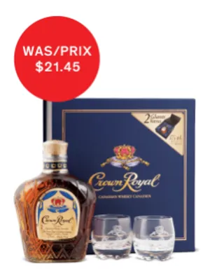 Crown Royal W/Glasses Gift