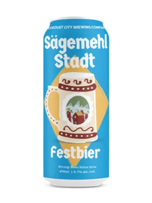 Sawdust City Sagemehl Stadt Festbier