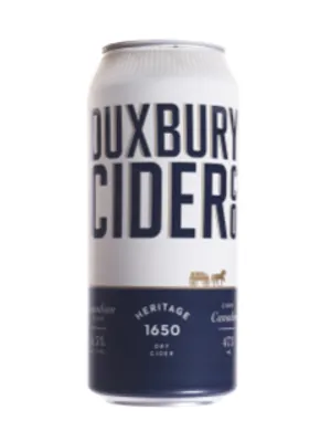 Duxbury Cider Co Heritage 1650 Dry Cider 473 Can