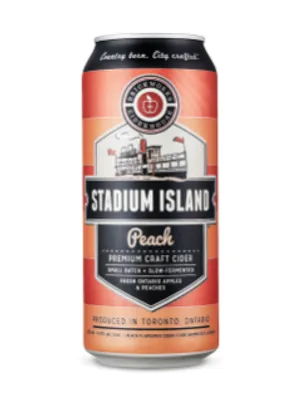 Brickworks Ciderhouse Stadium Island Peach Cider
