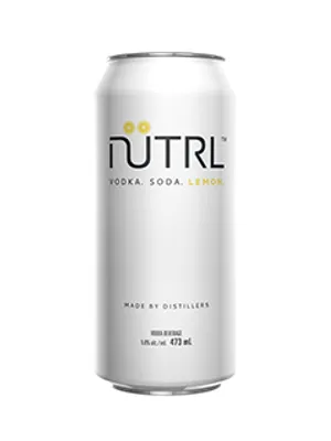 Nutrl Vodka Soda Lemon