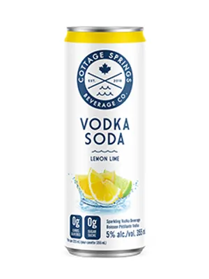 Cottage Springs Lemon Lime Vodka Soda