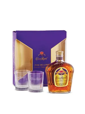 Crown Royal with Glasses Gift Pack