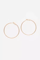 METAL HOOP EARRING