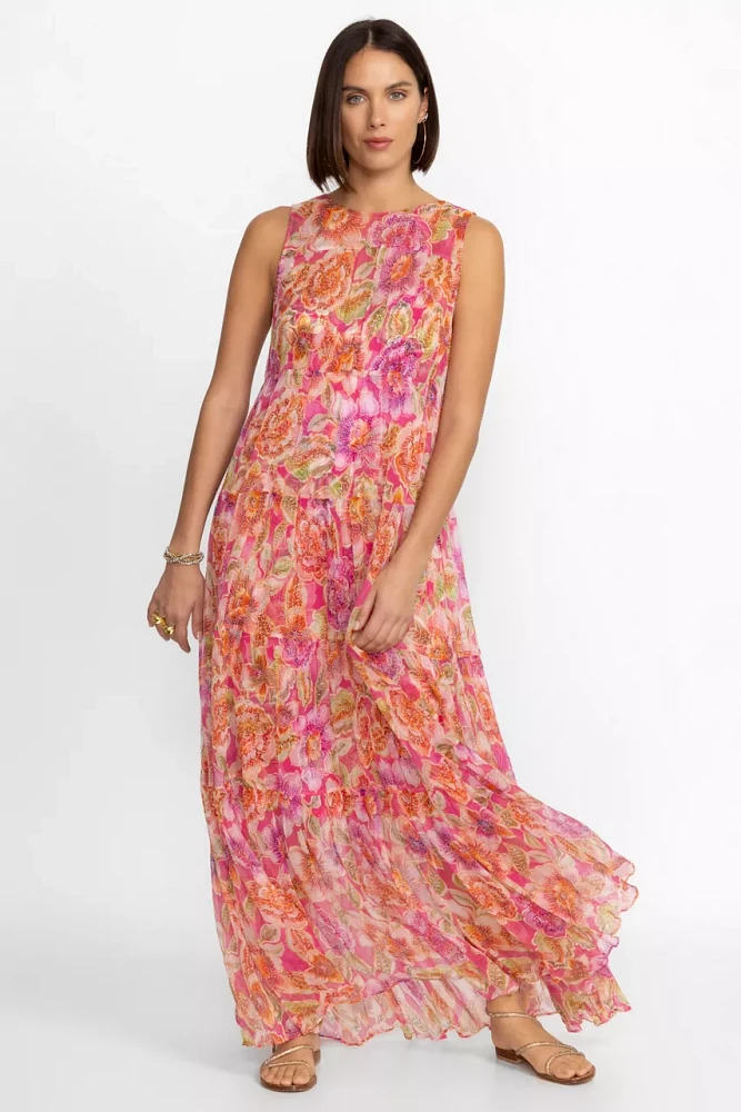 LORAN TIERED MAXI DRESS