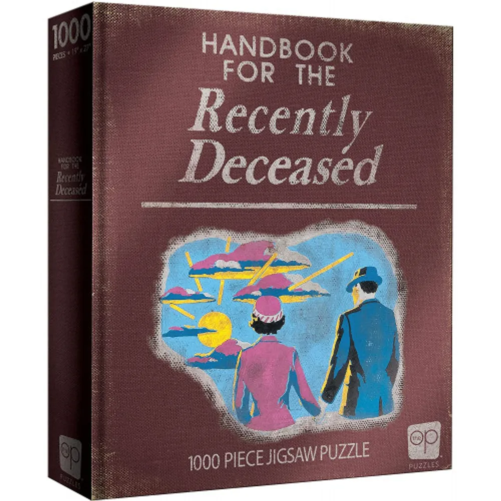 PUZZLE - 1000pc - BEETLEJUICE HANDBOOK OF THE DECEASED