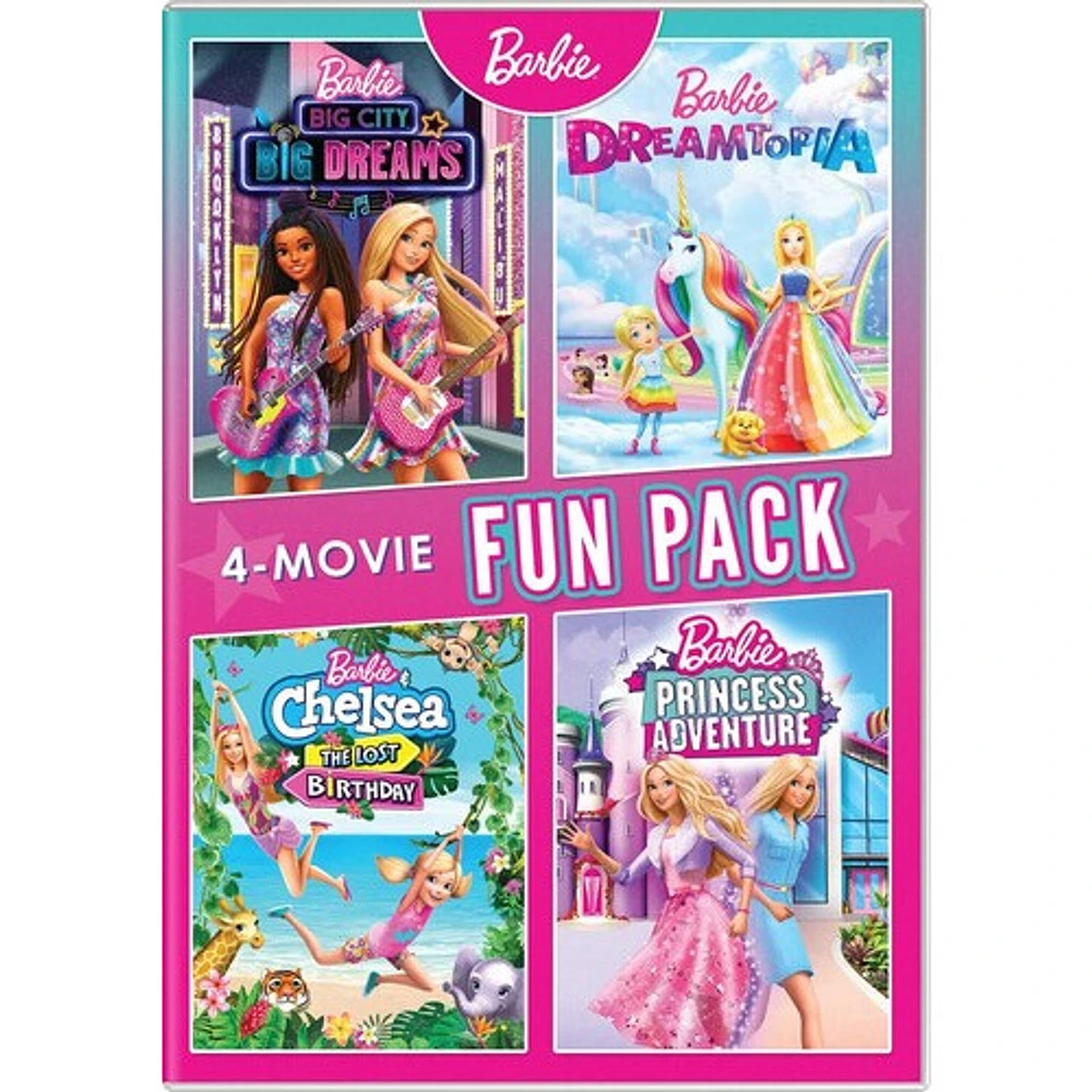 Barbie 4-Movie Fun Pack