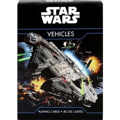 Star Wars Vehicles Playing Cards Deck