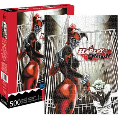 Harley Quinn and Joker 500 Pc Puzzle