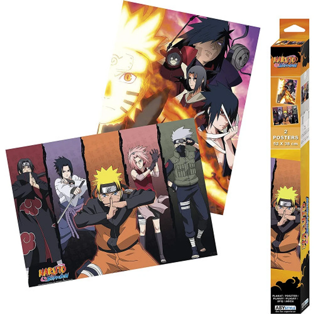 NARUTO SHIPPUDEN - Boxed Poster Set